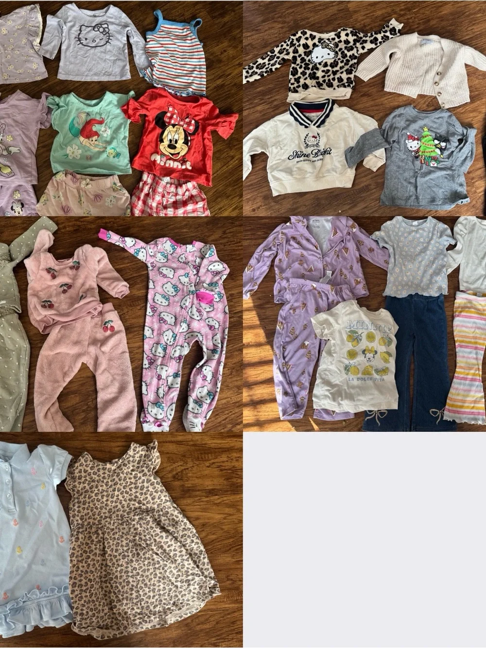Bundle of toddler girl clothes